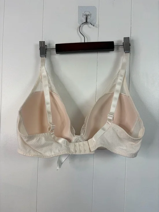 Passionata by Chantelle Brooklyn Plunge Lace T-Shirt Bra Underwire Beige 36DDD - Picture 4 of 8